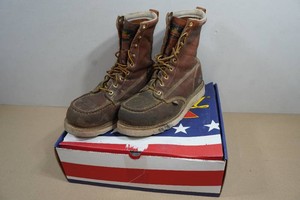 Thorogood Mens 8 Tobacco Work Boots - Size 10.5