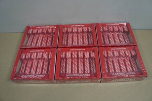 6 Boxes of Candy Canes