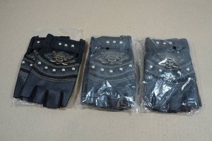 3 Steam Punk Half Finger Gloves