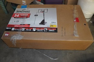 Spalding 54 Acrylic Portable Basketball Hoop