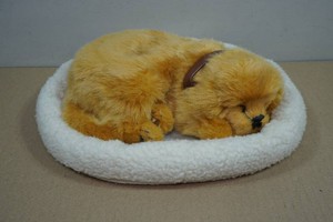 Perfect Petz Plush Faux Dog in Bed
