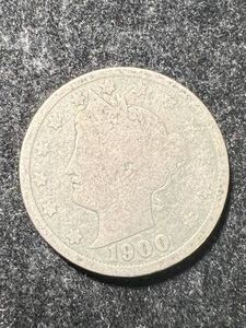 1900 US V NICKEL