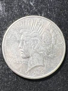 1926-S US PEACE SILVER DOLLAR