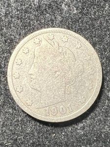 1901 US V NICKEL