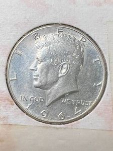 1964 US KENNEDY HALF DOLLAR UNC