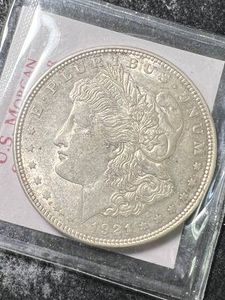 1921 US MORGAN SILVER DOLLAR