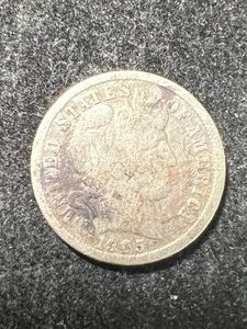 1905 US BARBER DIME