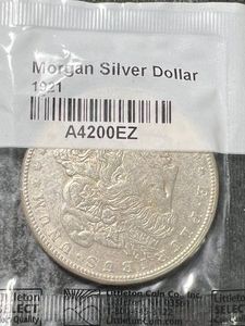 1921-S US MORGAN SILVER DOLLAR