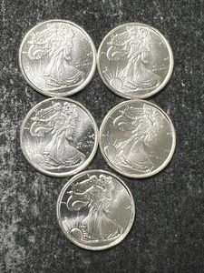 HALF TROY OZ .999 FINE SILVER FRACTIONAL ROUNDS