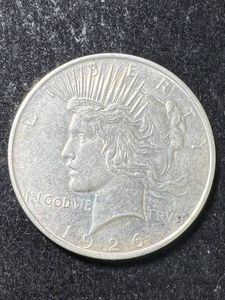 1926-D US PEACE SILVER DOLLAR