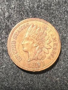 1901 US INDIAN HEAD CENT