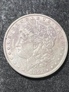 1898 US MORGAN SILVER DOLLAR