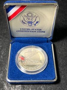 1987 US COMMEM SILVER DOLLAR