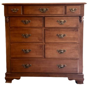 BR3 - Vintage Dresser - Young Republic Solid Hard Rock Maple