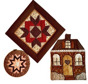 BR2 - Quilted Wall Hangings Trio (Lot of 3)