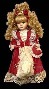 BR1 - Vintage Bisque Doll 16 Inches Tall