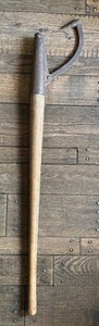 LR - Vintage Logging Tool Cant Hook or Peavey 49 in