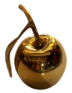 LR - Brass Apple Bell Vintage