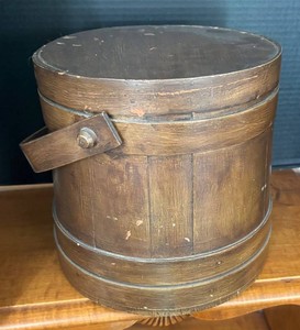 MB - Antique Wooden Firkin
