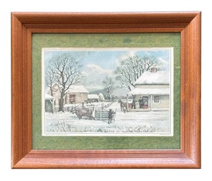 MB - Home To Thanksgiving Print George Henry Durrie