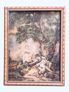 MB - Fishing Party Print by Francois Boucher