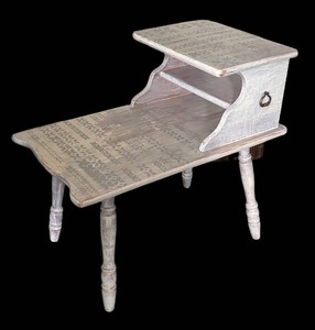 MB - Vintage Telephone Table