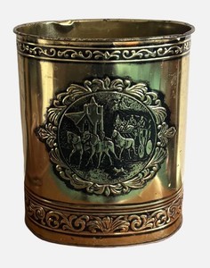 MB - Vintage Weibro Metal Wastebasket