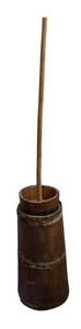 LR - Vintage Butter Churn With Wooden Dasher