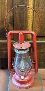 LR - Vintage Electric Lantern Lamp