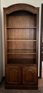 LR - Vintage Bookcase Cabinet
