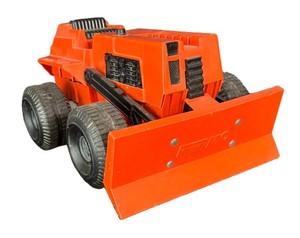 DR - Vintage Ideal Mighty Mo Plow Toy Bulldozer