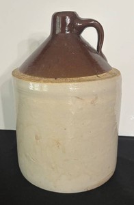 LR - Vintage Stoneware Crock Jug
