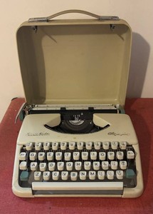 LL - Vintage Portable Olympia Socialite Typewriter