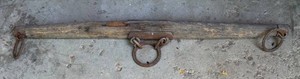 G - Antique Wooden Singletree Yoke