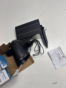 Patriot Lighting  Black Dusk to Dawn Solar Powered Spot Landscape Light