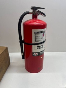 20 lbs. Badger fire protection extinguisher.