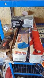 2-Skyjacker Hydro 7000 H7035 Springs, 1 Skyjacker 8000 and MKD883 Wearever Brake Pads