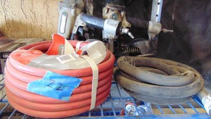 2- Air Nailers for Parts or Repair, New Air Hose