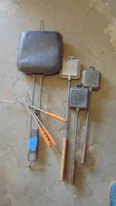 Camp Fire Grilling Tools
