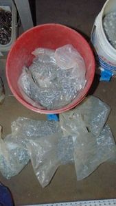 5 Gallon Pail of New Pole Barn Screws