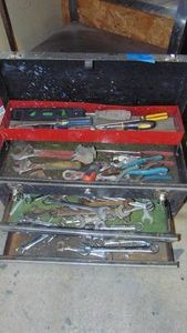 Toolbox with Various Tools