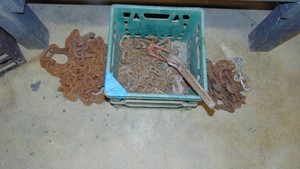 Various Tow Chains and Chain Binders