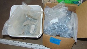 2- Containers of New #10 x 1 PhSq Pancake Screws