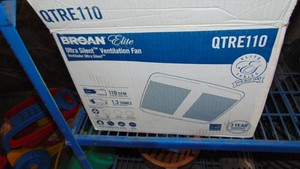 Broan Elite Ventilation Fan NOB, QTRE110