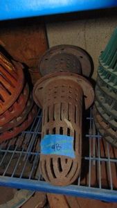 2- Iron Floor Drains