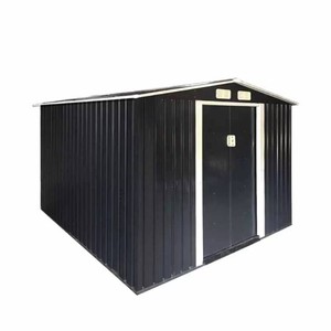 6ft x 8ft Galvanized Apex Roof Metal Shed LandHonor 2026 Unused LHR-MS0608