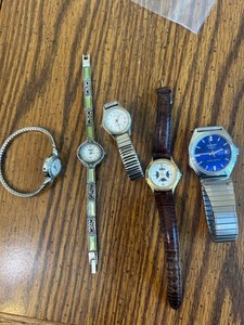 Mixed Watch Lot of 5 Quartz Watches