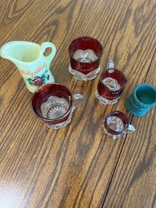 uranium mug and Souvenir Glass