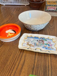 Lot Including Lenox Disney Christmas Serveware