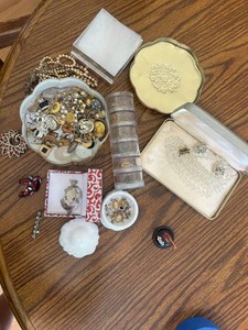 Mixed Costume Jewelry & Trinket Boxes Collection